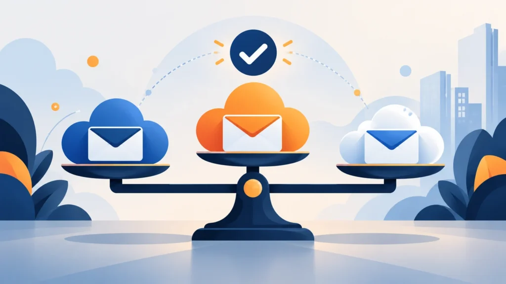 مقارنة Google Workspace وMicrosoft 365 وZoho Mail: أي إيميل يناسب شركتك؟